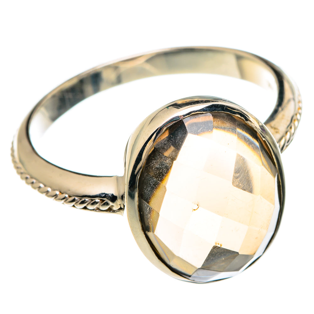 Smoky Quartz Rings handcrafted by Ana Silver Co - RING82905