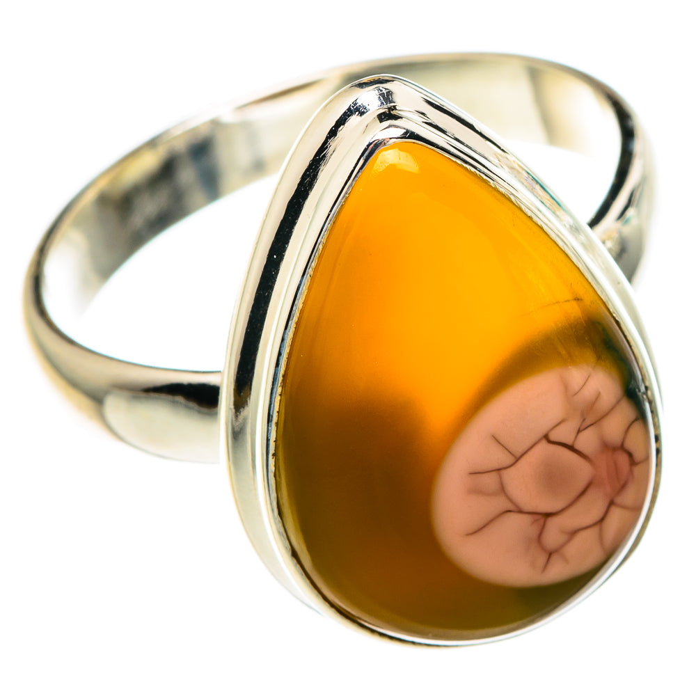 Ocean Jasper Rings handcrafted by Ana Silver Co - RING82908
