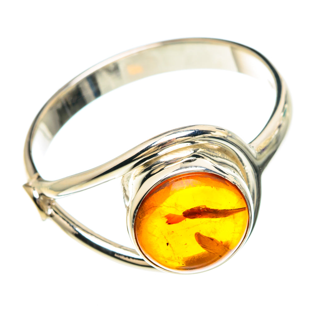 Baltic Amber Rings handcrafted by Ana Silver Co - RING82909