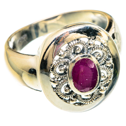 Ruby Rings handcrafted by Ana Silver Co - RING82915