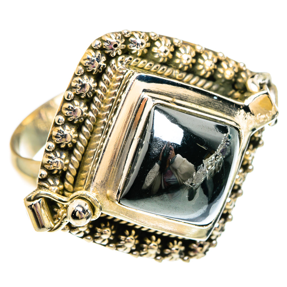 Hematite Rings handcrafted by Ana Silver Co - RING82934
