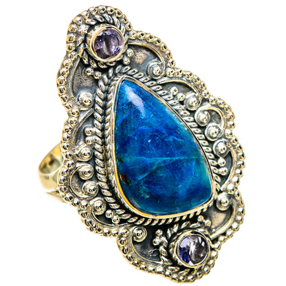 Chrysocolla Rings handcrafted by Ana Silver Co - RING82950
