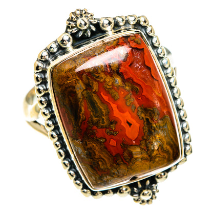 Moroccan Agate Rings handcrafted by Ana Silver Co - RING82956