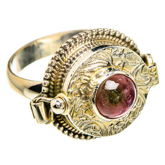 Watermelon Tourmaline Rings handcrafted by Ana Silver Co - RING82962