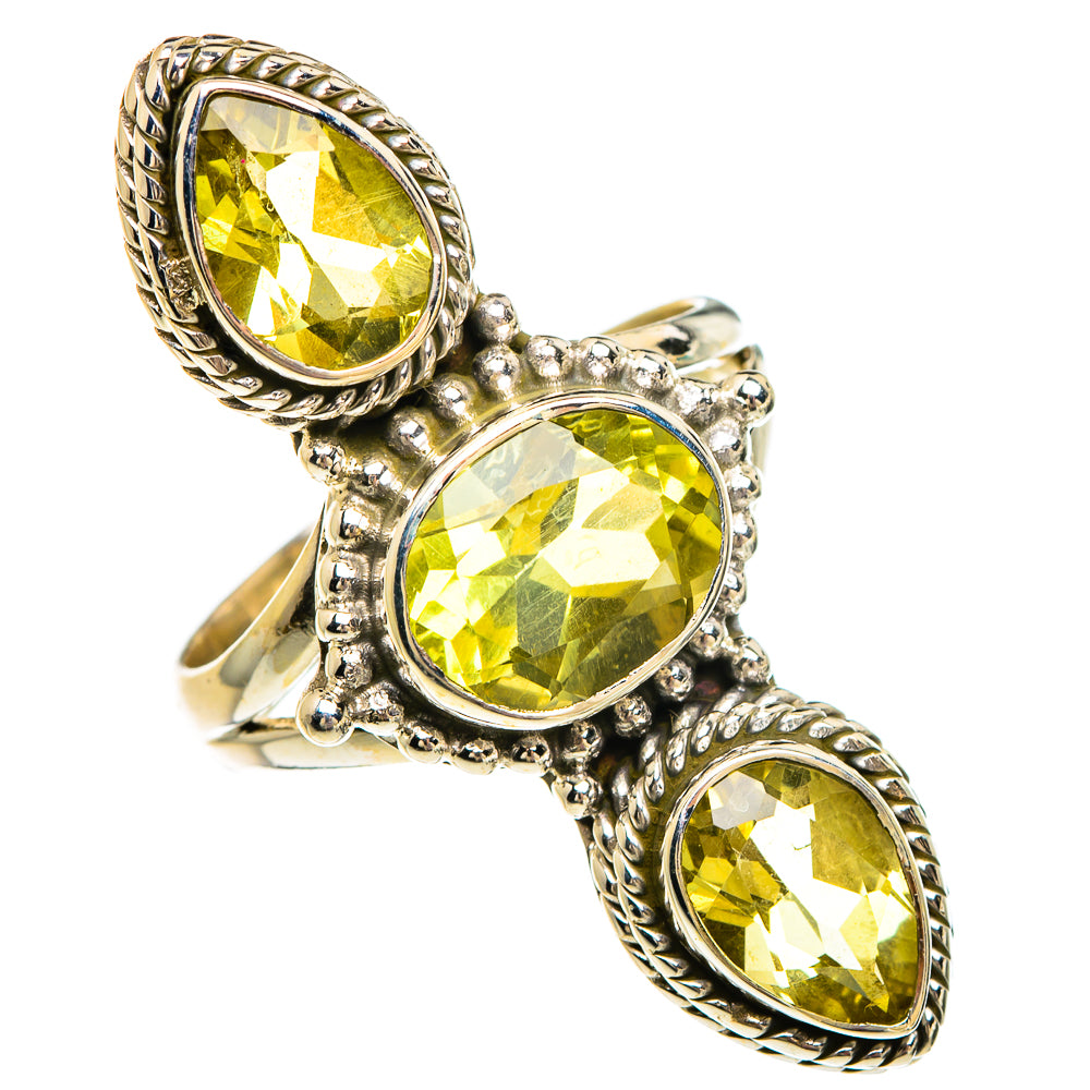 Citrine Rings handcrafted by Ana Silver Co - RING82964