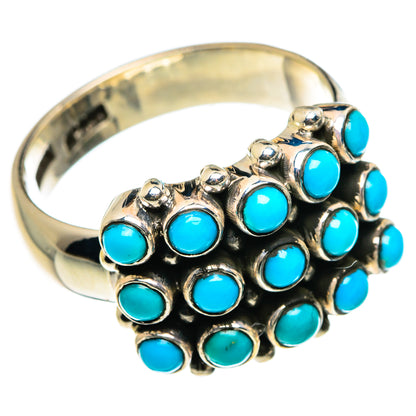 Tibetan Turquoise Rings handcrafted by Ana Silver Co - RING82965