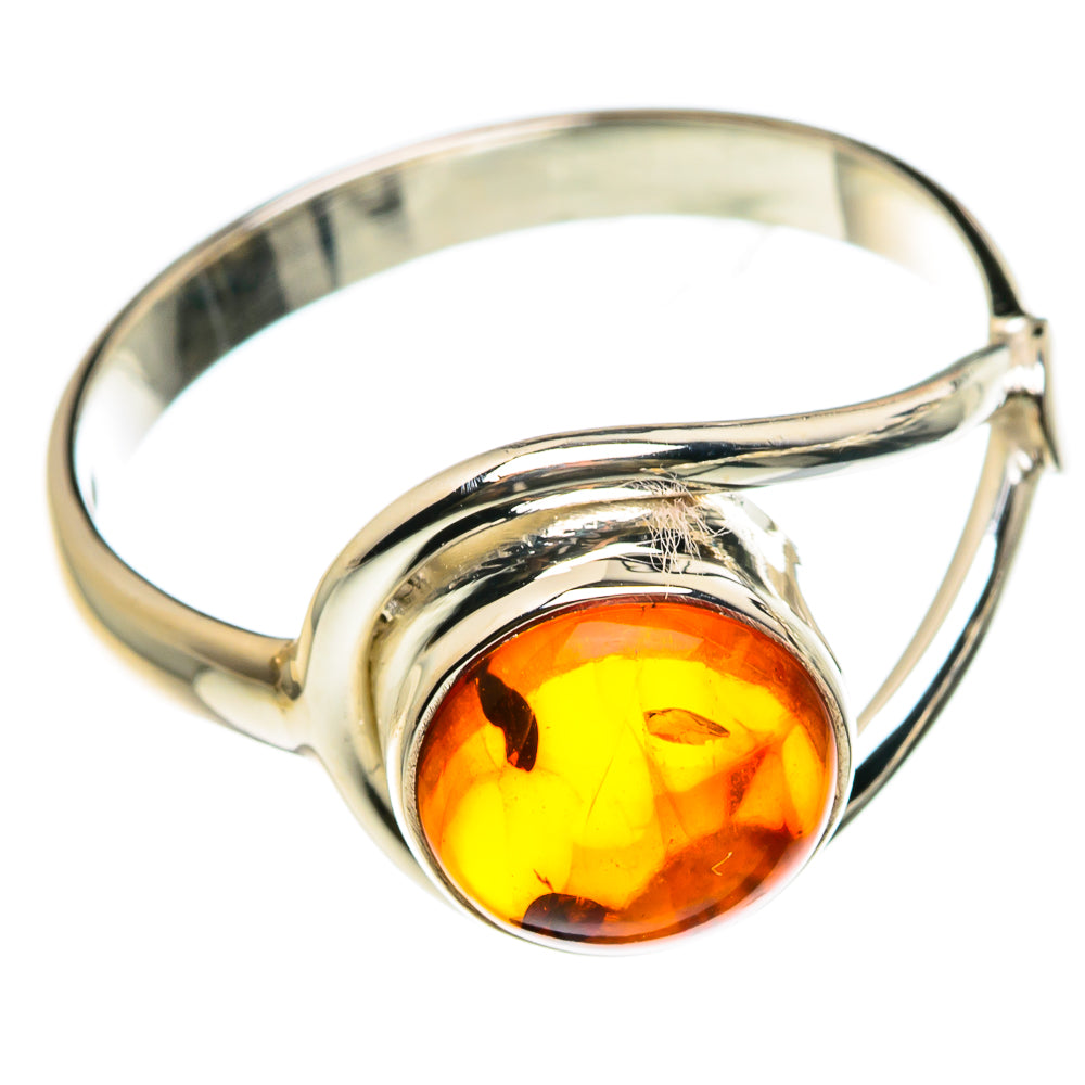 Baltic Amber Rings handcrafted by Ana Silver Co - RING82981