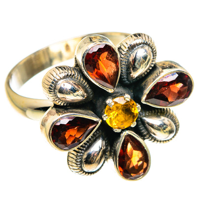 Garnet Rings handcrafted by Ana Silver Co - RING82985