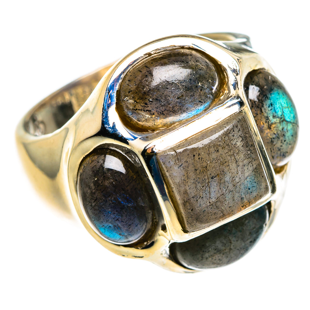 Labradorite Rings handcrafted by Ana Silver Co - RING82997