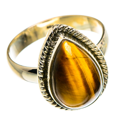 Tiger Eye Rings handcrafted by Ana Silver Co - RING83008