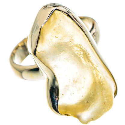 Libyan Glass Rings handcrafted by Ana Silver Co - RING83012