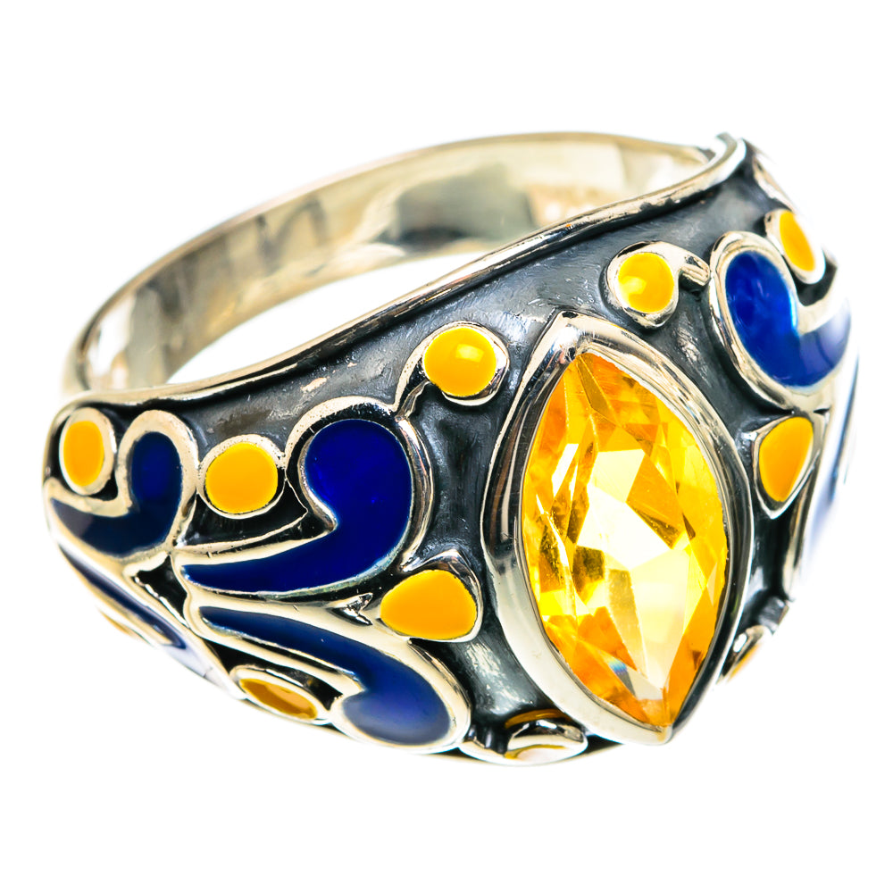 Citrine Rings handcrafted by Ana Silver Co - RING83024