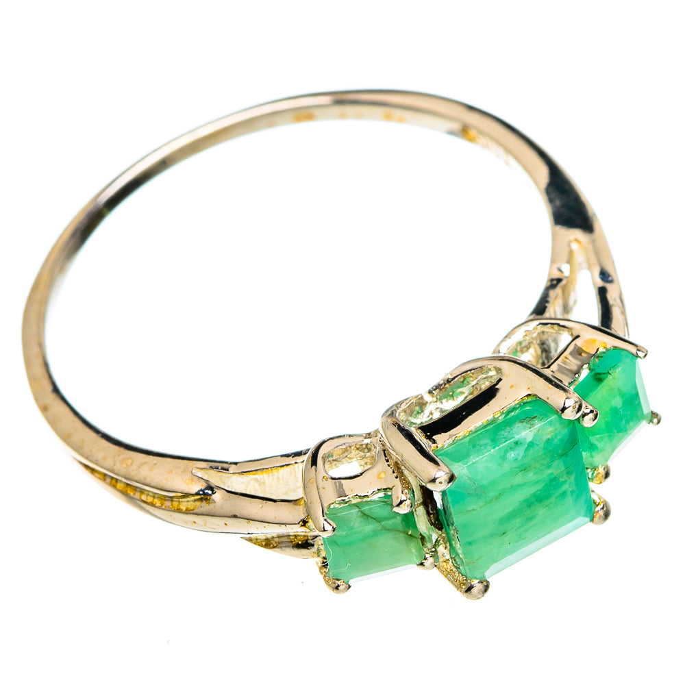 Emerald Rings handcrafted by Ana Silver Co - RING83036