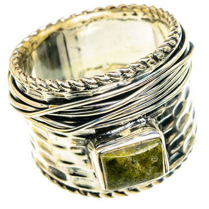 Rainforest Jasper Rings handcrafted by Ana Silver Co - RING83037
