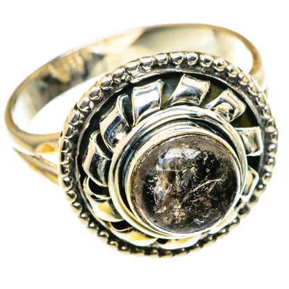 Tourmalinated Quartz Rings handcrafted by Ana Silver Co - RING83040