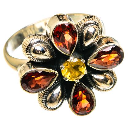 Garnet Rings handcrafted by Ana Silver Co - RING83047