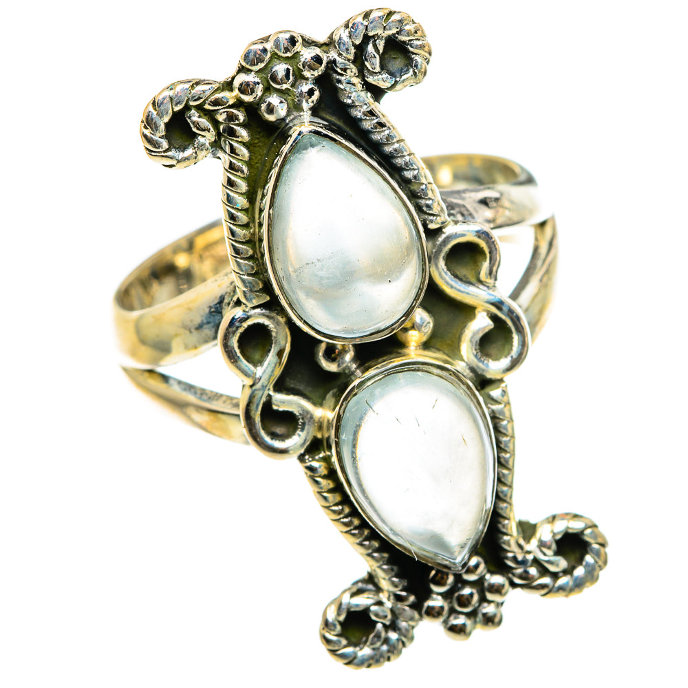 Aquamarine Rings handcrafted by Ana Silver Co - RING83054