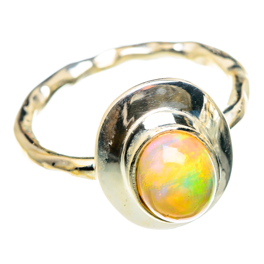Ethiopian Opal Rings handcrafted by Ana Silver Co - RING83057