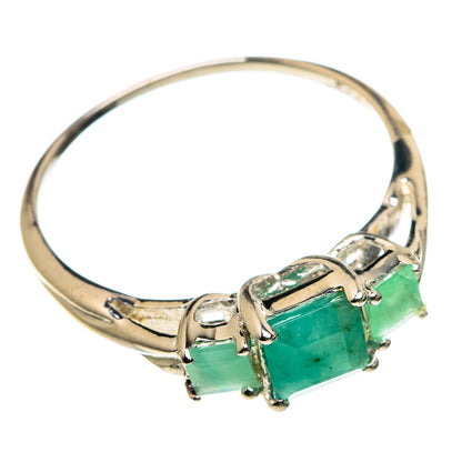 Emerald Rings handcrafted by Ana Silver Co - RING83067