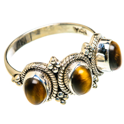 Tiger Eye Rings handcrafted by Ana Silver Co - RING83070