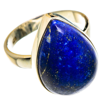 Lapis Lazuli Rings handcrafted by Ana Silver Co - RING83100