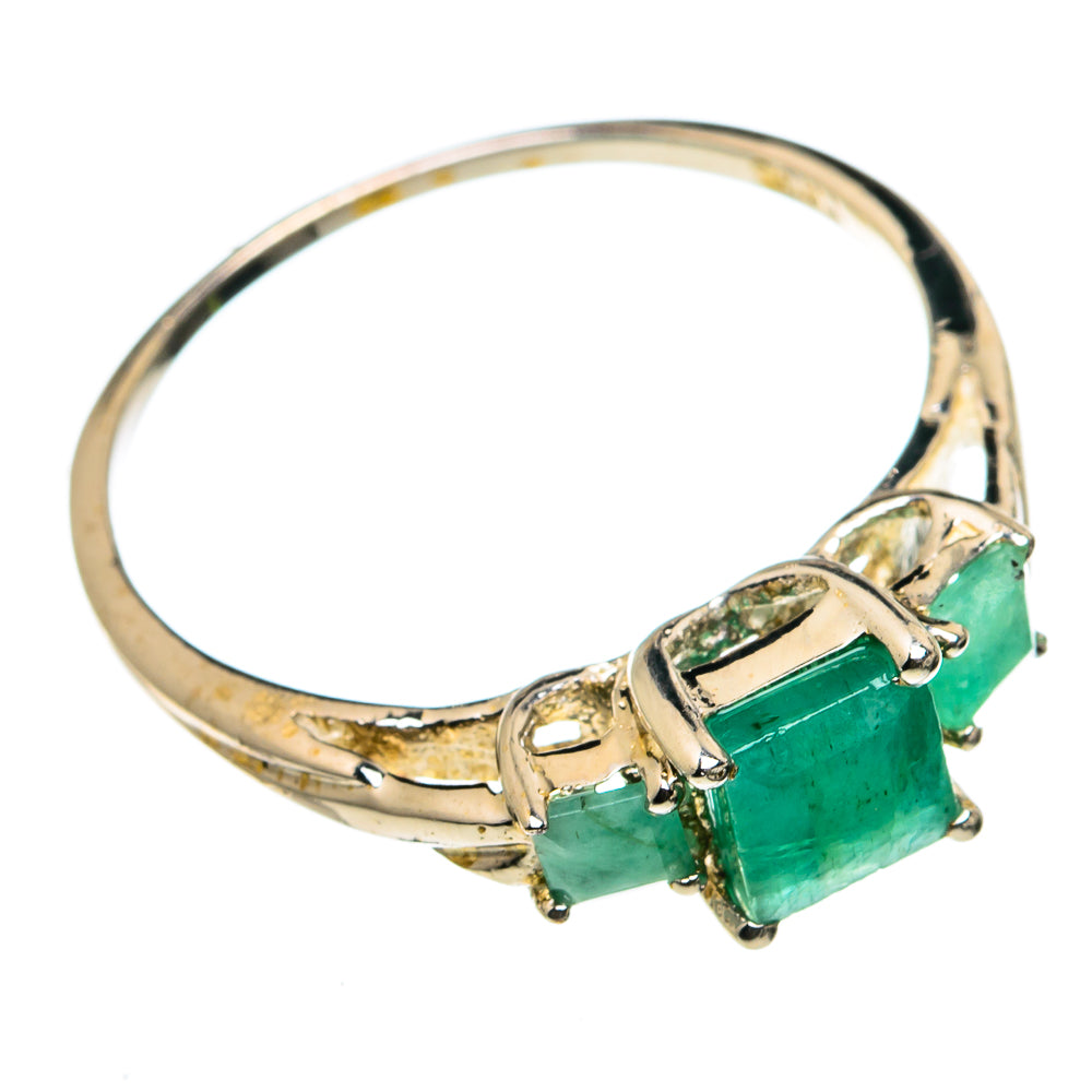 Emerald Rings handcrafted by Ana Silver Co - RING83103