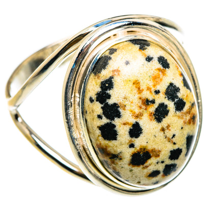 Dalmatian Jasper Rings handcrafted by Ana Silver Co - RING83105