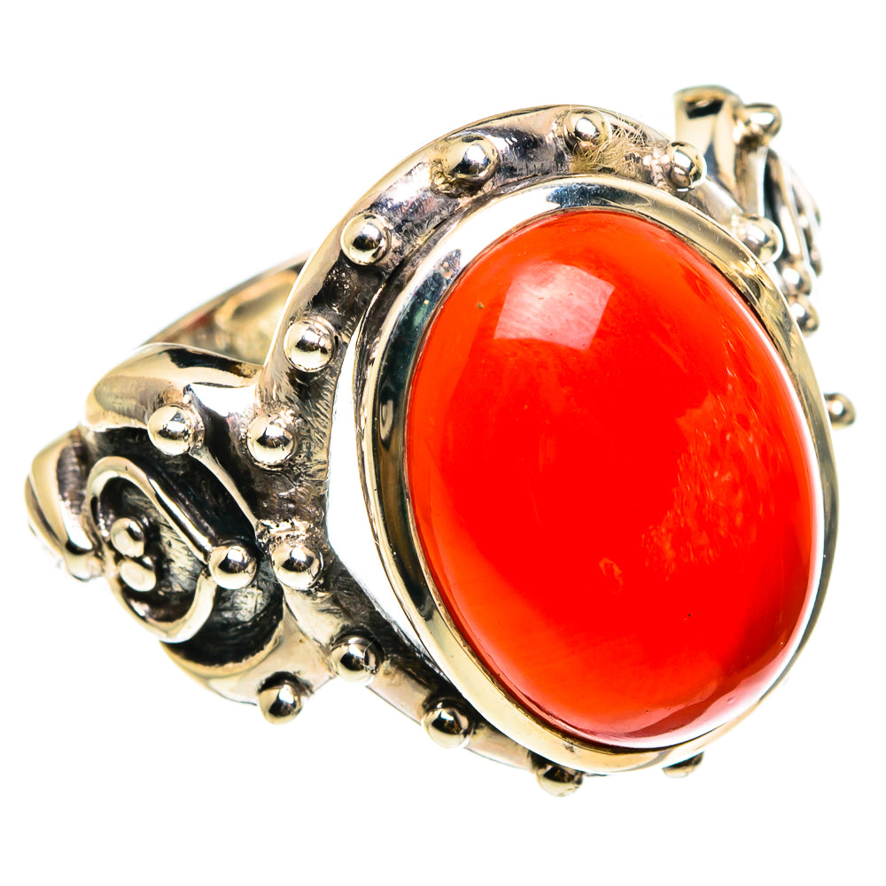 Red Onyx Rings handcrafted by Ana Silver Co - RING83107