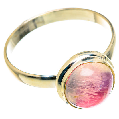 Pink Moonstone Rings handcrafted by Ana Silver Co - RING83110