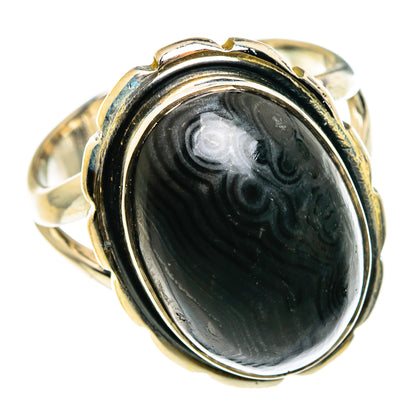 Psilomelane Rings handcrafted by Ana Silver Co - RING83115