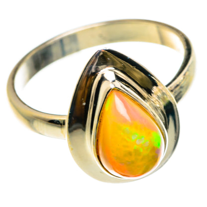 Ethiopian Opal Rings handcrafted by Ana Silver Co - RING83121