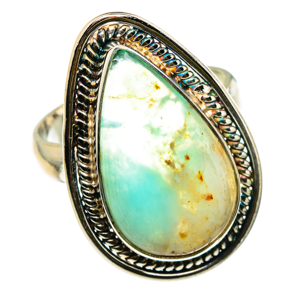 Peruvian Opal Rings handcrafted by Ana Silver Co - RING83128