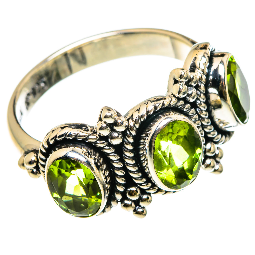 Peridot Rings handcrafted by Ana Silver Co - RING83132