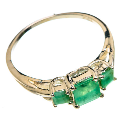 Emerald Rings handcrafted by Ana Silver Co - RING83133