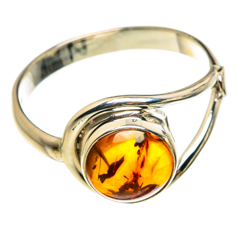 Baltic Amber Rings handcrafted by Ana Silver Co - RING83139