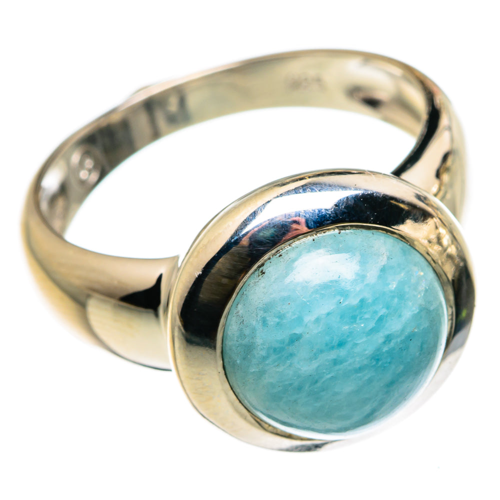 Amazonite Rings handcrafted by Ana Silver Co - RING83156