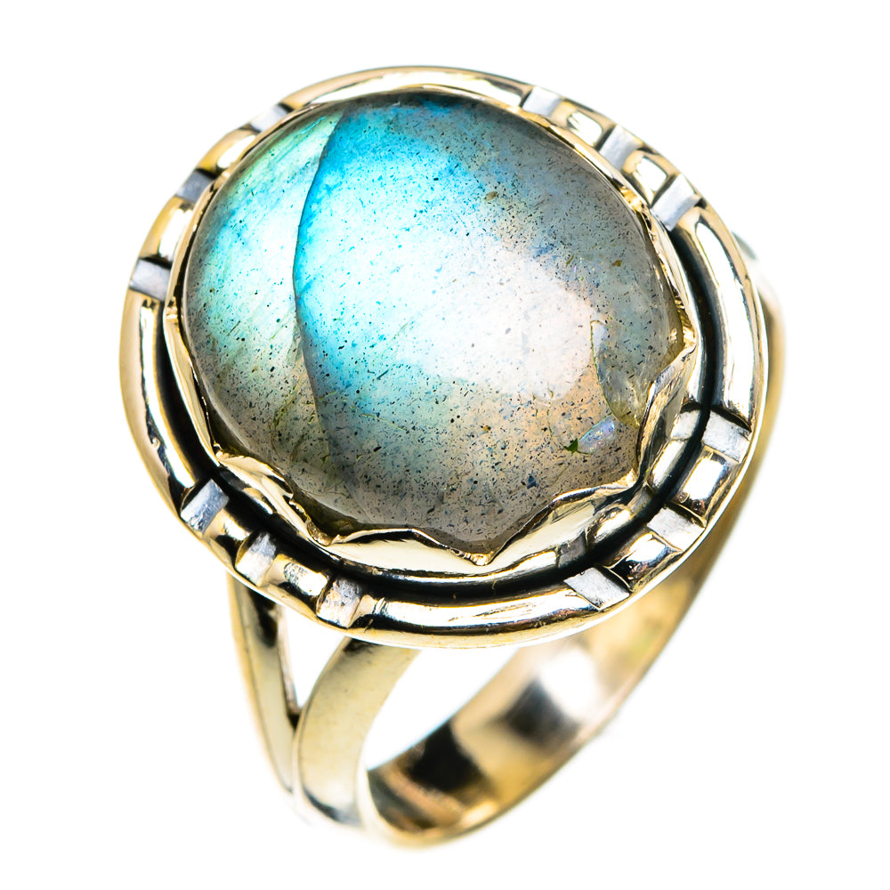 Labradorite Rings handcrafted by Ana Silver Co - RING83157