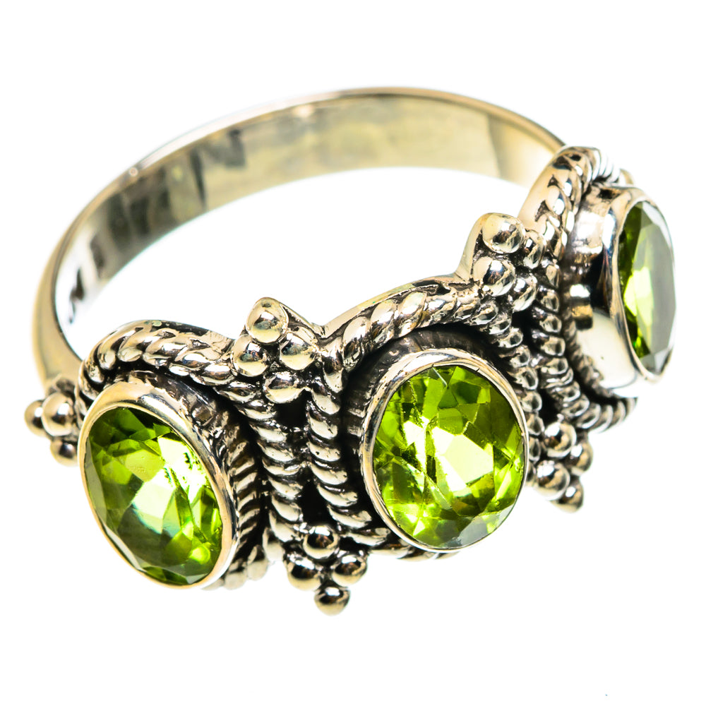 Peridot Rings handcrafted by Ana Silver Co - RING83162