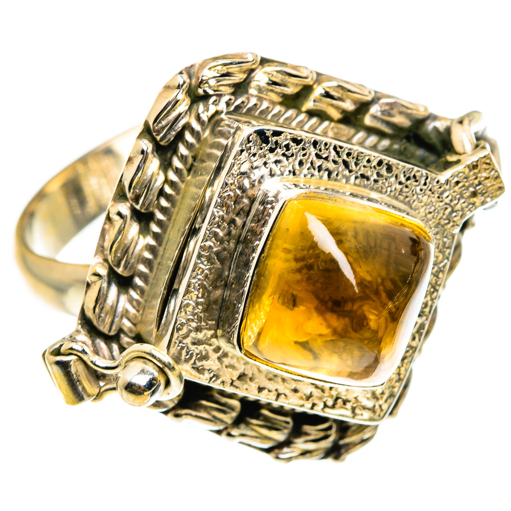 Citrine Rings handcrafted by Ana Silver Co - RING83173