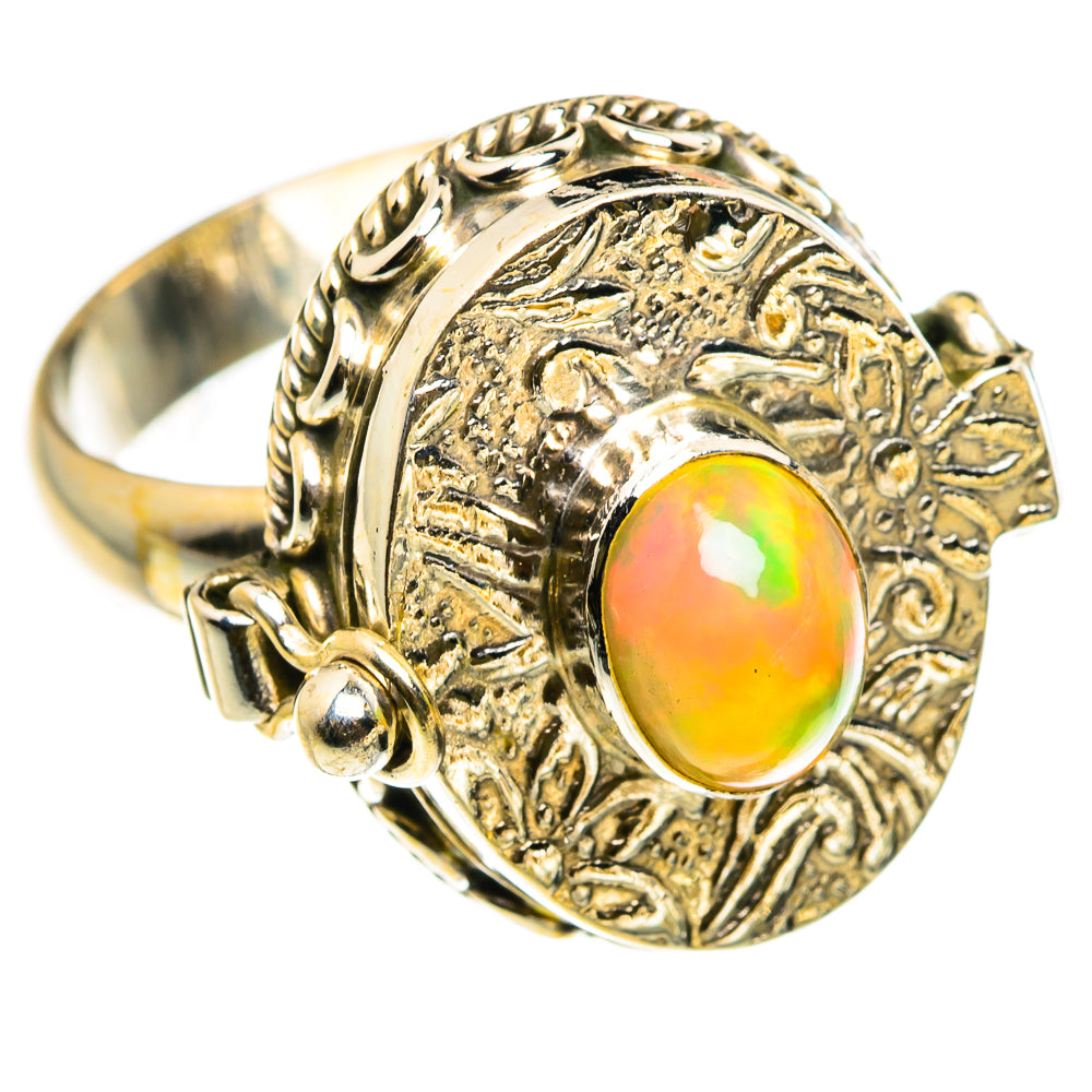Ethiopian Opal Rings handcrafted by Ana Silver Co - RING83187