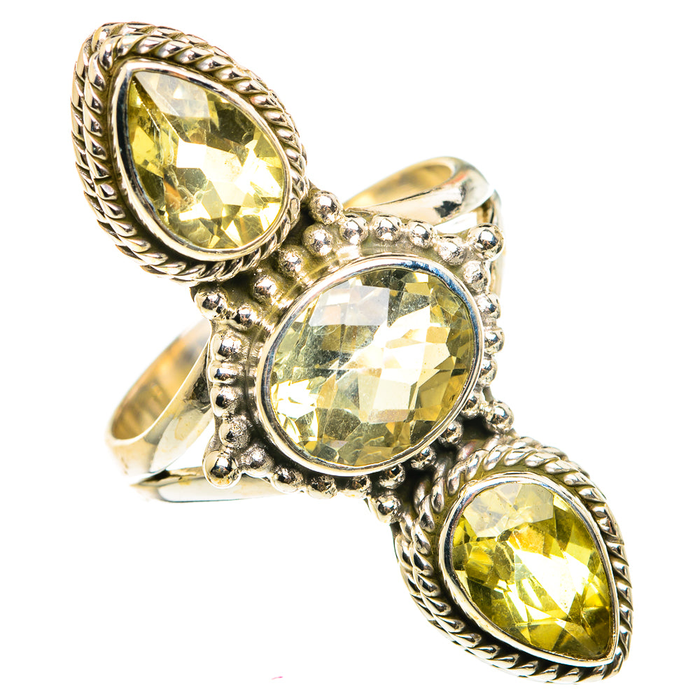 Citrine Rings handcrafted by Ana Silver Co - RING83190