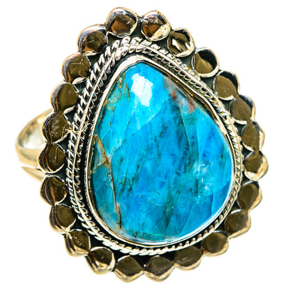 Chrysocolla Rings handcrafted by Ana Silver Co - RING83191