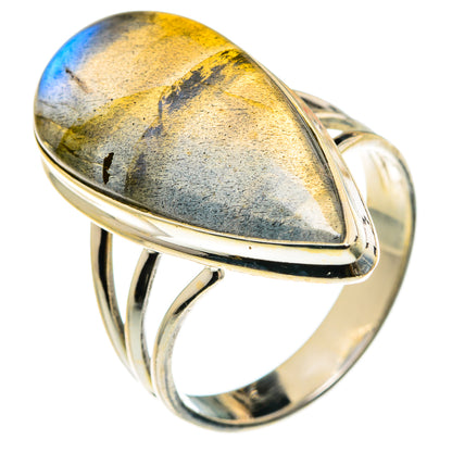 Labradorite Rings handcrafted by Ana Silver Co - RING83193