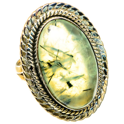 Prehnite Rings handcrafted by Ana Silver Co - RING83200