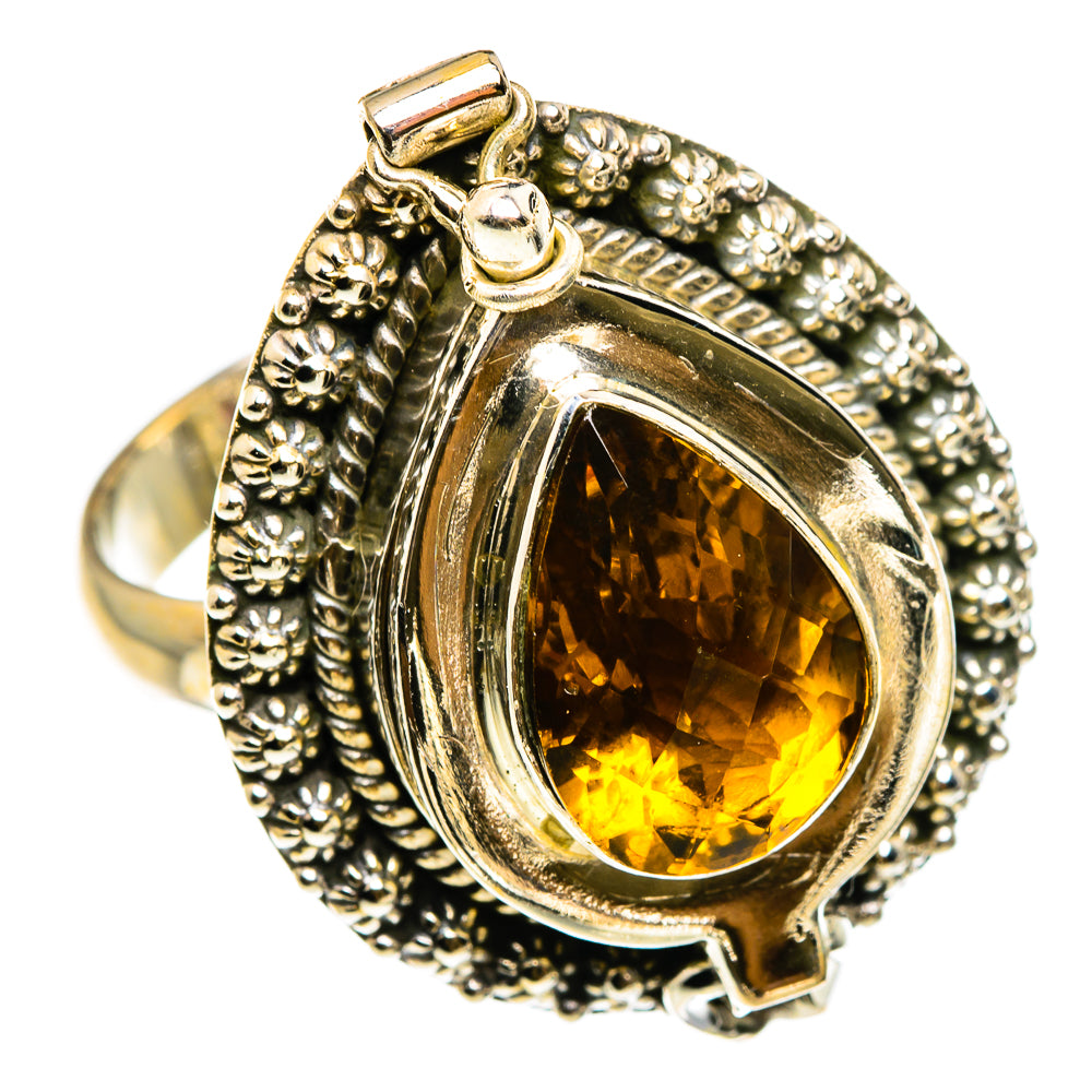 Citrine Rings handcrafted by Ana Silver Co - RING83209