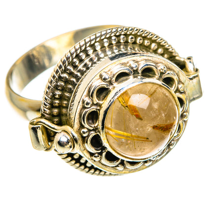 Rutilated Quartz Rings handcrafted by Ana Silver Co - RING83214