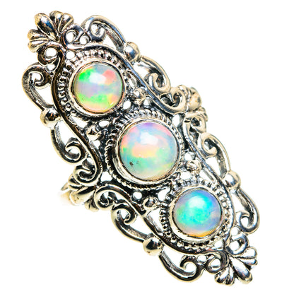 Ethiopian Opal Rings handcrafted by Ana Silver Co - RING83230