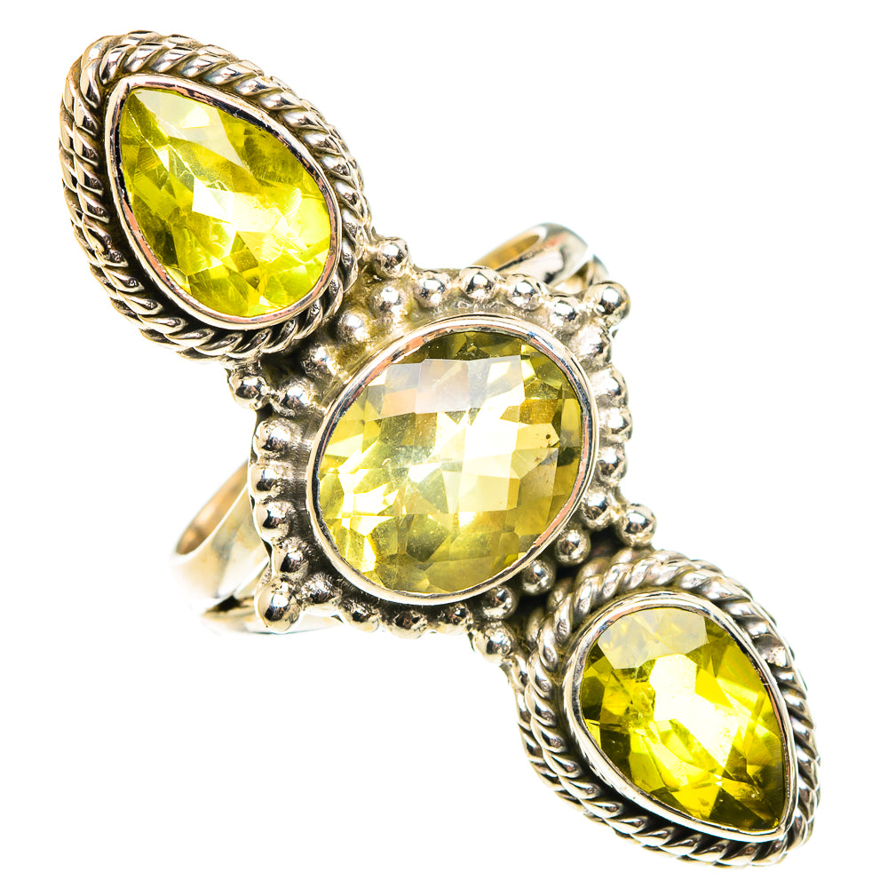 Citrine Rings handcrafted by Ana Silver Co - RING83231
