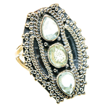 Aquamarine Rings handcrafted by Ana Silver Co - RING83233