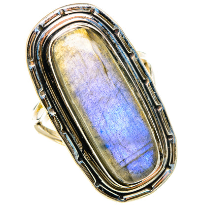 Labradorite Rings handcrafted by Ana Silver Co - RING83241